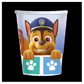 9914238-66 GRABO Papierové poháre -Paw Patrol mix farieb, 250ml