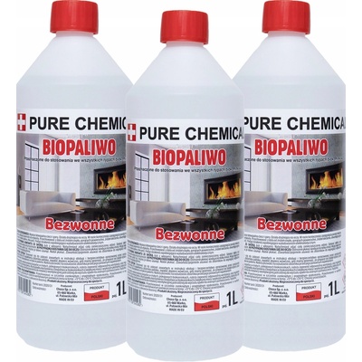 Pure Chemical Bezzápachové biopalivo 3 x 1 l