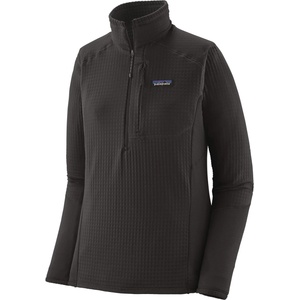 Patagonia Дамски поларен пуловер Patagonia Women's R1 P/O Fleece jumper - Black / Black (105-5882-0614)