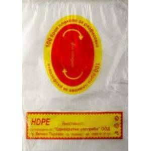  Плик h. d. p. e. полиетиленов 50х60, 10 , 100 бр (1303440-1-30-hd)