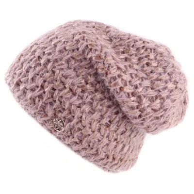 Дамска плетена шапка Granadilla JG5335, Пепел от рози