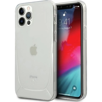 Mercedes-Benz Калъф за телефон Mercedes Clear Line за iPhone 12 Pro Max, прозрачен (3700740483527)