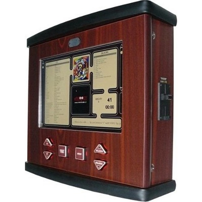 Dřevěný nástěnný jukebox WOODY