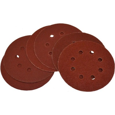 GÜDE Náhradné brúsne papiere 125 mm (6 ks) k EXS 125 E 58162