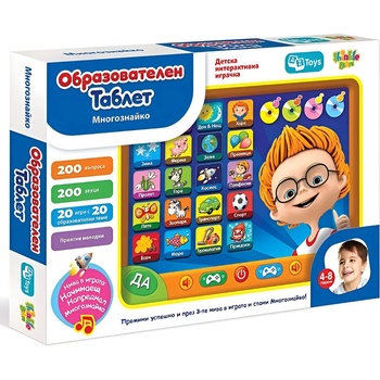 Thinkle Stars Образователен таблет Thinkle Stars "Многознайко" - Код F1032 (F1032-5908288982245)