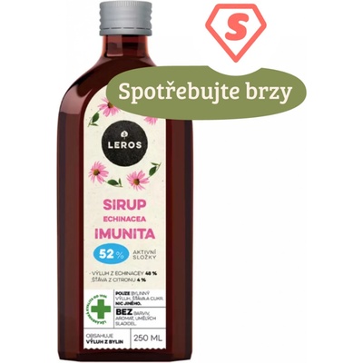 Leros Sirup Echinacea Imunita 250 ml