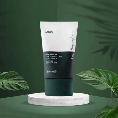Anua Heartleaf Silky Moisture Sun Cream SPF50+/ 50 ml