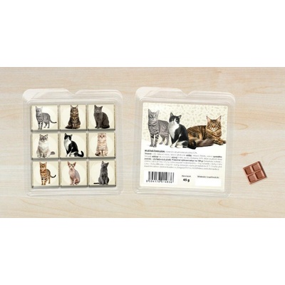 Chocopola Čokoládové puzzle Kočky 45 g