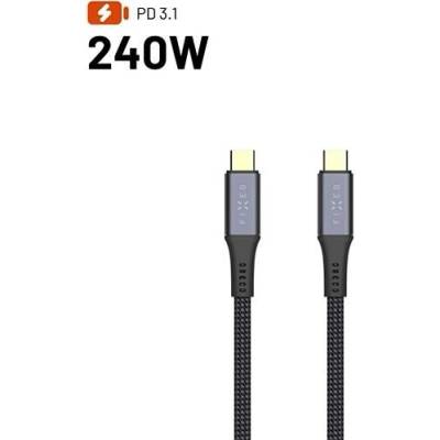 Fixed FIXDBP2-CC2-BK s konektory USB-C/USB-C PD 3.1 2m černý