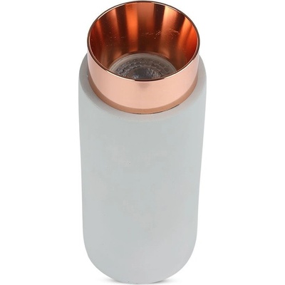 V-TAC gu10 Гипсова Отливка Външен Монтаж Метал Розово Златно Дъно - 3137 (3137)