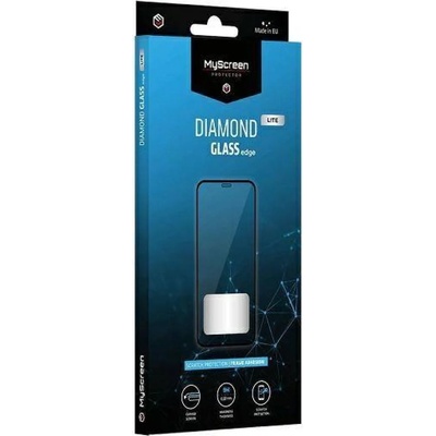 MyScreen Стъклен протектор MyScreen, за Samsung Galaxy S23 Plus, Lite Diamond Glass Edge Full Glue Cover, Черен (2502)