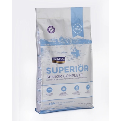 Fish4Dogs velké pro starší psy Superior losos s bramborami 1,5 kg