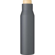 Christian Dvojstenná fľaša z nehrdzavejúcej ocele sivá 500 ml