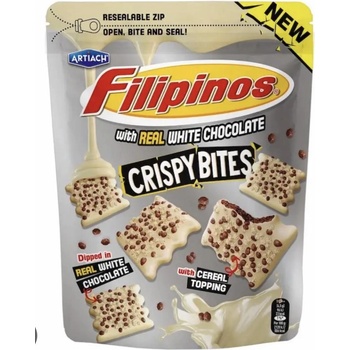 Filipinos бисквити Crispy Bites бял шоколад 100 г