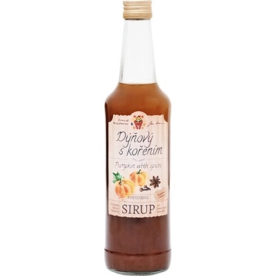 Jan Blahovec Hýskovský sirup Dýňový s kořením 0,6 l