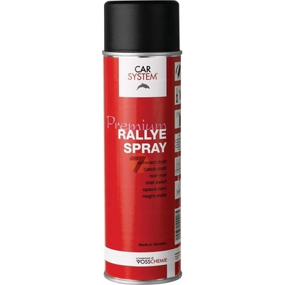 CarSystem Rallye Spray Premium 500 ml čierny matný