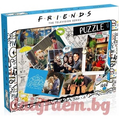 Winning Moves Пъзел Friends WM00378 - 1000 части - Албум (WM00378)