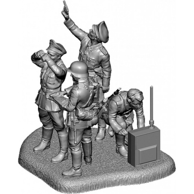 Zvezda Nemecký štáb 1939-1942 1:72