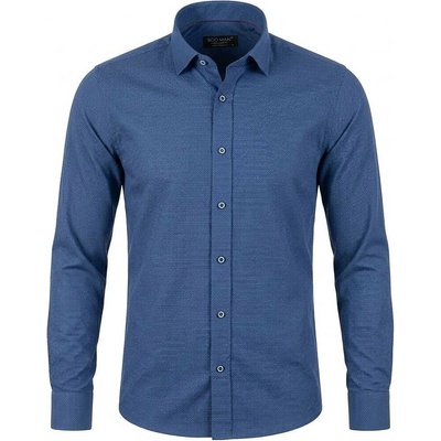 Ego man pánská košile regular fit EGR-028-6 tmavě modrá