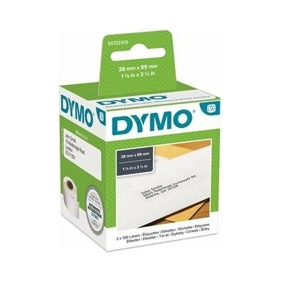 Etikety, do LW tlačiarní, 28x89 mm, 130 ks etikiet, DYMO