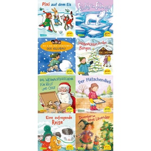 Pixi-Weihnachts-8er-Set 40: Pixi unterm Weihnachtsbaum (8x1 Exemplar) | Diverse (ISBN: 9783551038906)