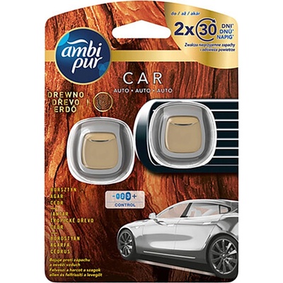 AmbiPur Car Wood 2 x 2 ml