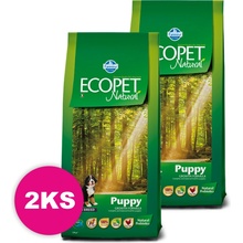 Ecopet Natural Dog Puppy Maxi 2 x 14 kg