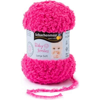 Příze Baby smiles Lenja soft jasná růžová