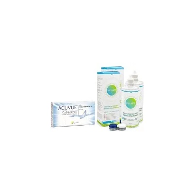 Johnson & Johnson Acuvue Oasys (6 лещи) + 2 x Solunate Multi-Purpose 400 ml с кутия