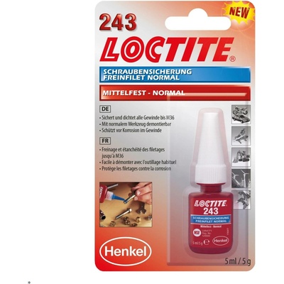 Loctite 243 zajišťovač závitů 5 g