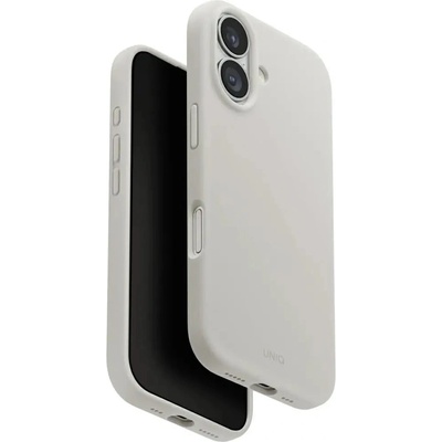 Uniq Калъф за зареждане Uniq Lino iPhone 17 Magclick - сив (8886463694886)
