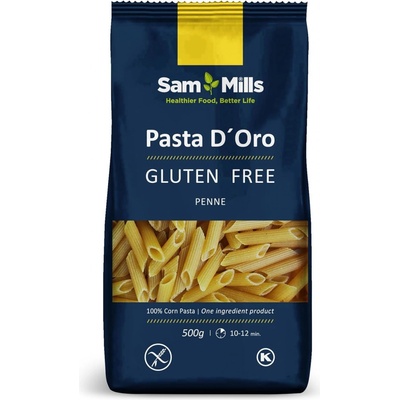 Sam Mills Kukuričné cestoviny rúrky Penne rigate 0,5 kg