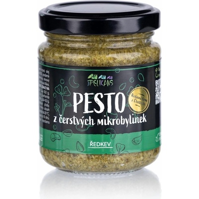 The Pelikans Pesto z čerstvých mikrobylinek ředkev 100 g