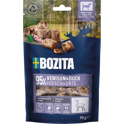 Bozita Meaty Bites s jelenem a kachnou 2 x 70 g