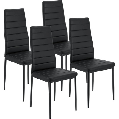 Juskys JS107300 čierne 4 ks