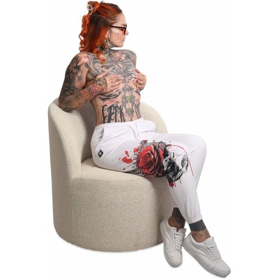 Yakuza Tepláky Pray Loose Bílé GJOB26130WHT