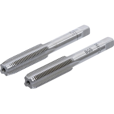 BGS technic 1900-M11X1.25-B Závitníky M11 x 1.25, předřezávací a dokončovací, 2 ks - BGS