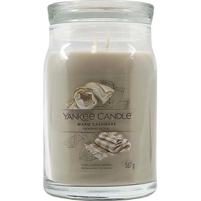 Yankee Candle Signature Warm Cashmere 567g