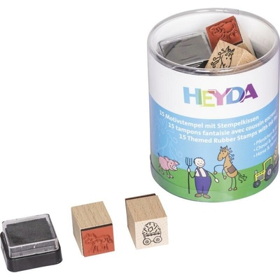 HEYDA Sada razítek Koně a statek