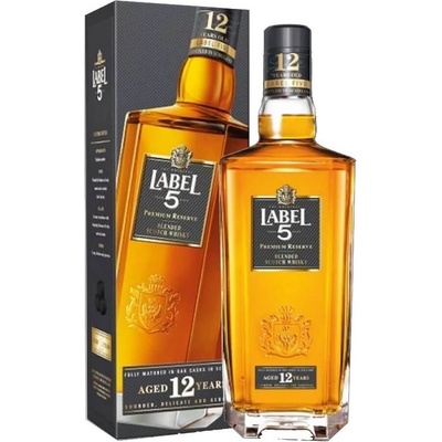 LABEL 5 12 YO - бленд шотландско уиски 700ml