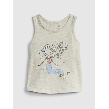 GAP Бебешка тениска GAP GAP | Siv | Момичешки | 74-80