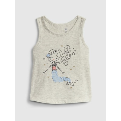 GAP Бебешка тениска GAP GAP | Siv | Момичешки | 74-80