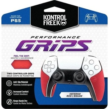 KontrolFreek Производителност PS5 Меки ръкохватки червен RED-4777- PS5 (RED-4777- PS5)