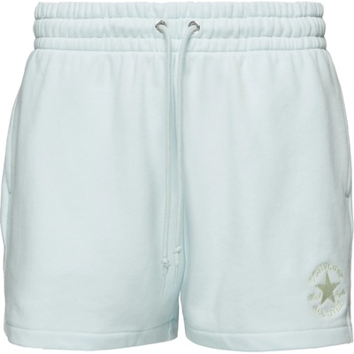 Converse dámske šortky CHUCK PATCH RELAXED svetlomodrá
