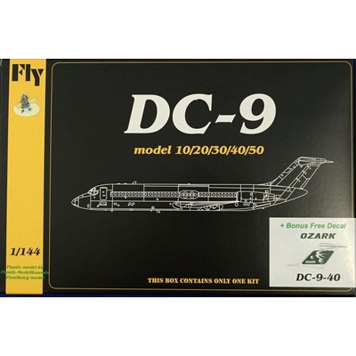 Fly DC-9-40 Ozark Air Lines 14424 1:144