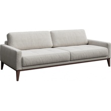 Mesonica Světle šedá třímístná látková pohovka Musso Tufted 211 cm