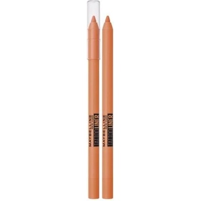 Maybelline Tattoo Liner Gel Pencil dlouhotrvající gelová ceruzka na oči 303 Orange Flash 1,2 g