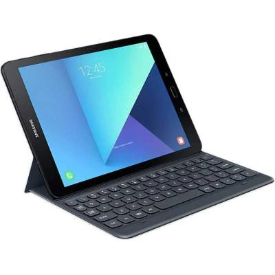Samsung Book Cover Keyboard QWERTY EJ-FT820US - кейс, клавиатура и поставка за Samsung Galaxy Tab S3 9.7 (сив)
