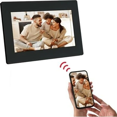 Digitálny fotorámik, 7", WiFi, 32 GB, SD/SDHC/USB, AGFAPHOTO „APF700“, čierna