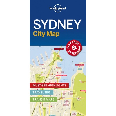 Lonely Planet City Map Sydney